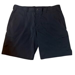 Nike Golf Mens Cargo Shorts Sz 40 Dri-Fit Style Black